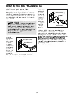 Preview for 13 page of ICON Health & Fitness PRO-FORM Le tour de france PFEX01915.1 User Manual