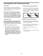 Preview for 23 page of ICON Health & Fitness Pro-Form PFTL99117.0 User Manual