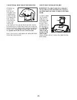 Preview for 26 page of ICON Health & Fitness Pro-Form Power 525i User Manual