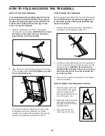 Preview for 27 page of ICON Health & Fitness Pro-Form Power 525i User Manual