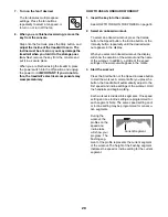 Preview for 20 page of ICON IP FREEMOTION 850 INTERACTIVE User Manual