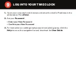 Preview for 10 page of Icon Time TotalPass P400 Quick Start Manual