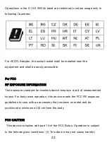 Preview for 22 page of ICON MP14-ARGON Instructions Manual