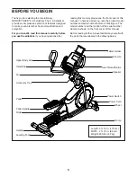 Preview for 5 page of ICON NordicTrack C 9.5 User Manual