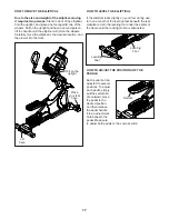 Preview for 17 page of ICON NordicTrack C 9.5 User Manual