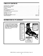 Preview for 2 page of ICON NTEL99413.1 User Manual