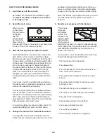 Preview for 25 page of ICON NTL29012.1 User Manual