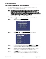 Preview for 16 page of Icop 20/20 Vision Setup Manual