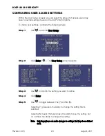 Preview for 20 page of Icop 20/20 Vision Setup Manual