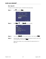 Preview for 28 page of Icop 20/20 Vision Setup Manual