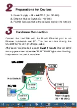 Preview for 2 page of ICP DAS USA UA-2200 Series Quick Start