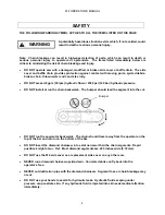 Preview for 4 page of ICS 814 Operator'S Manual