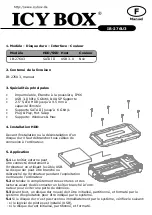 Preview for 4 page of Icy Box IB-276U3 Manual