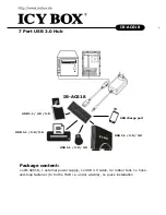 Preview for 2 page of Icy Box IB-AC618 Manual