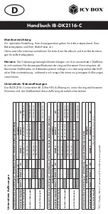 Preview for 23 page of Icy Box IB-DK2116-C Manual