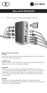 Preview for 11 page of Icy Box IB-DK2261AC Manual