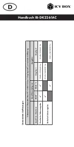 Preview for 26 page of Icy Box IB-DK2261AC Manual