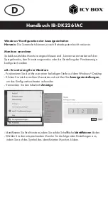 Preview for 27 page of Icy Box IB-DK2261AC Manual