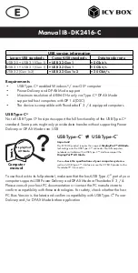 Preview for 7 page of Icy Box IB-DK2416-C Manual