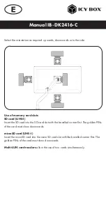 Preview for 12 page of Icy Box IB-DK2416-C Manual