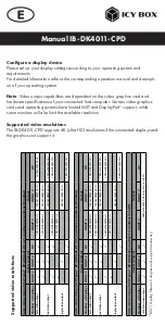 Preview for 10 page of Icy Box IB-DK4011-CPD Manual