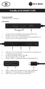 Preview for 19 page of Icy Box IB-DK4011-CPD Manual