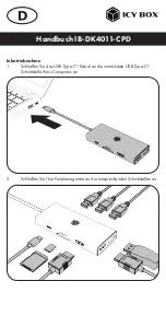 Preview for 21 page of Icy Box IB-DK4011-CPD Manual