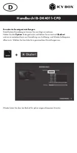Preview for 31 page of Icy Box IB-DK4011-CPD Manual