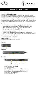 Preview for 6 page of Icy Box IB-DK4025-CPD User Manual