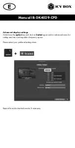 Preview for 16 page of Icy Box IB-DK4029-CPD Manual