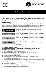 Preview for 3 page of Icy Box IB-HUB1430-CR User Manual