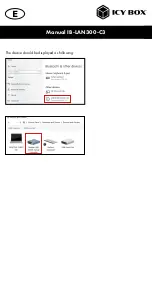 Preview for 10 page of Icy Box IB-LAN300-C3 Manual