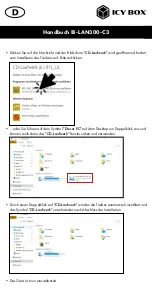 Preview for 14 page of Icy Box IB-LAN300-C3 Manual