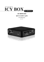 Icy Box IB-WRP201SD Quick Installation Manual preview