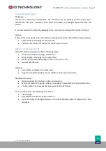 Preview for 11 page of ID Technology ClearMark Installation Operation User Manual