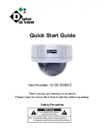 ID View IV-DV720IRLT Quick Start Manual preview