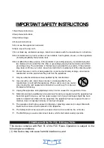 Preview for 2 page of iDance CM2 Instruction Manual