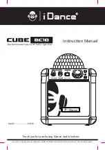 iDance CUBE BC10 Instruction Manual preview