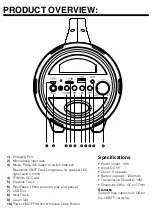 Preview for 4 page of iDance CYCLONE 400 User Manual