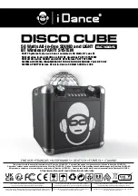 iDance DISCO CUB Manual preview