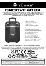 Preview for 1 page of iDance Groove 408X Quick Start Manual