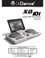 iDance XD 101 User Manual preview