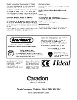 Preview for 4 page of Ideal Boilers SE9 RS User Manual