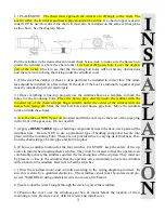 Preview for 3 page of Ideal Windlass CWM Installation, Operation & Maintenance Instructions Manual