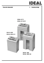 Preview for 221 page of IDEAL 2240 Manual