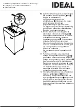 Preview for 17 page of IDEAL 2360-60 CC Operating Instructions Manual