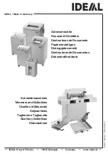 Preview for 32 page of IDEAL 2360-60 CC Operating Instructions Manual