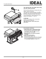 Preview for 41 page of IDEAL 7260 Operating Instructions Manual