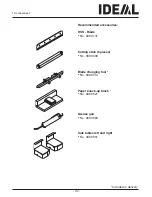 Preview for 47 page of IDEAL 7260 Operating Instructions Manual