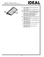 Preview for 23 page of IDEAL 8304 Operating Instructions Manual